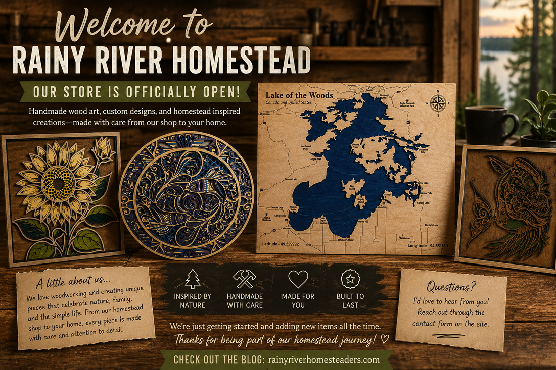 Welcome to Rainy River Homestead