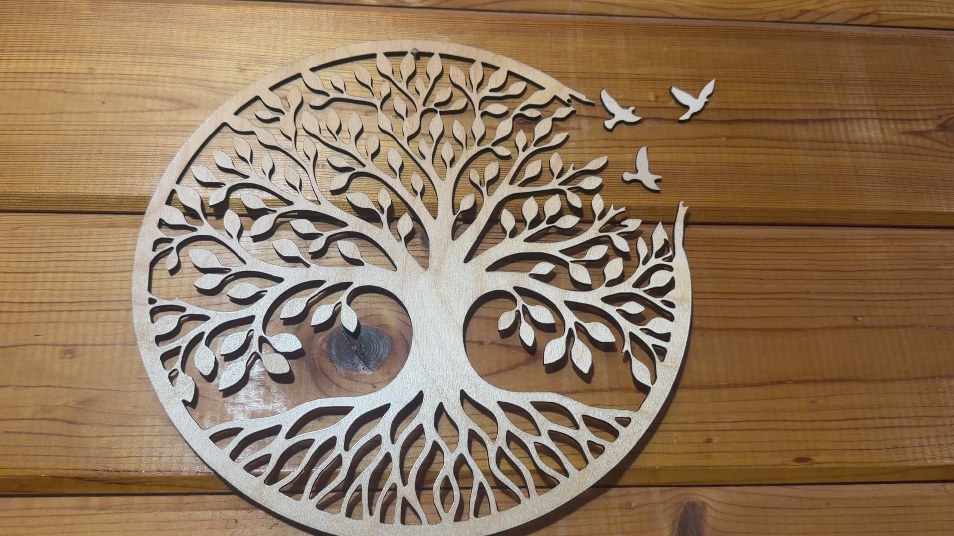 Boho Tree of Life Wall Art with Birds